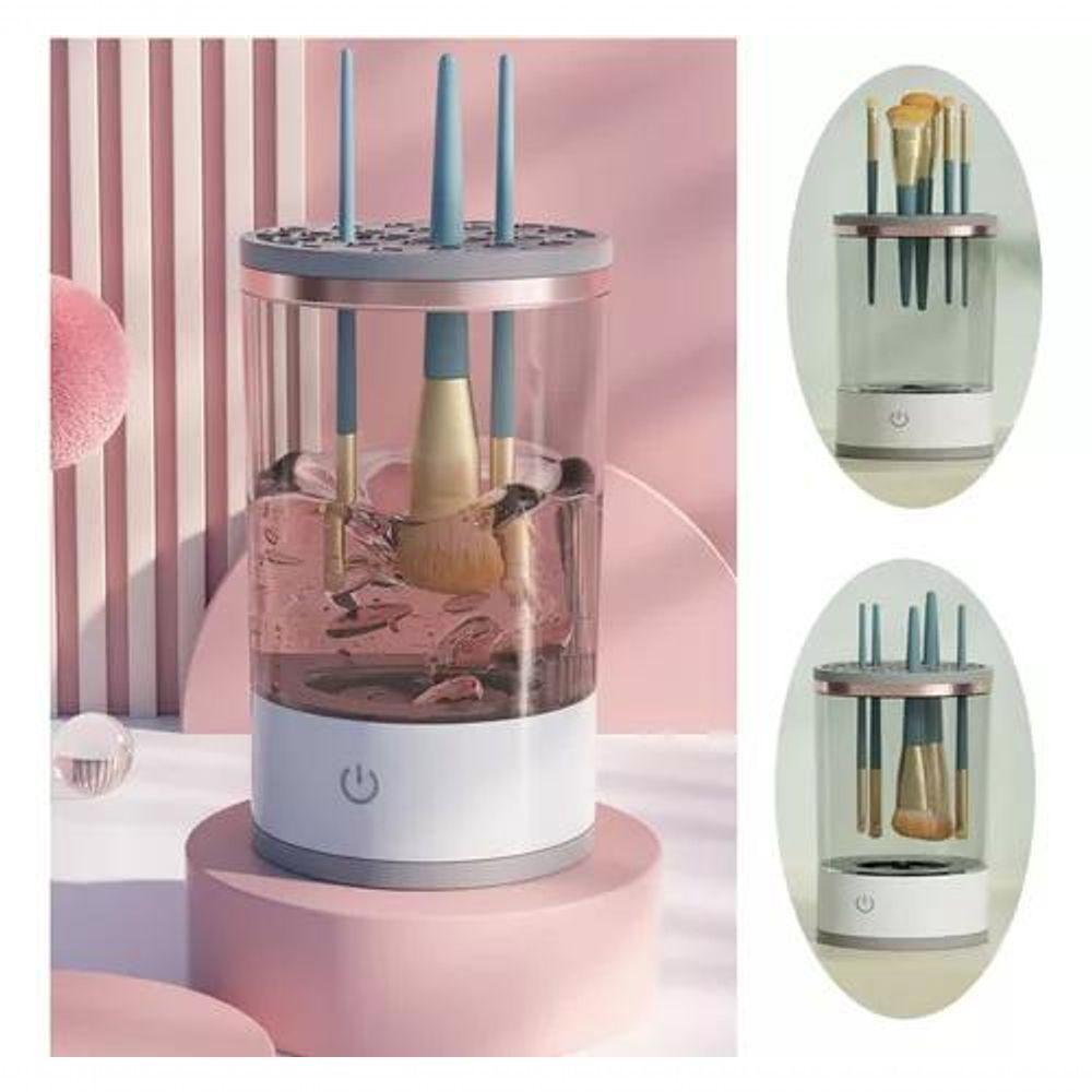 Limpador Pinceis Maquiagem Secador Automático Usb - 4