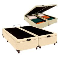Cama Box Bau Casal Blindado Nature Begetiza 138x188 - 1