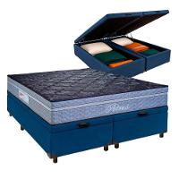 Colchão Queen Molas Ensacadas + Bau Blindado - Petrus Paropas - 1