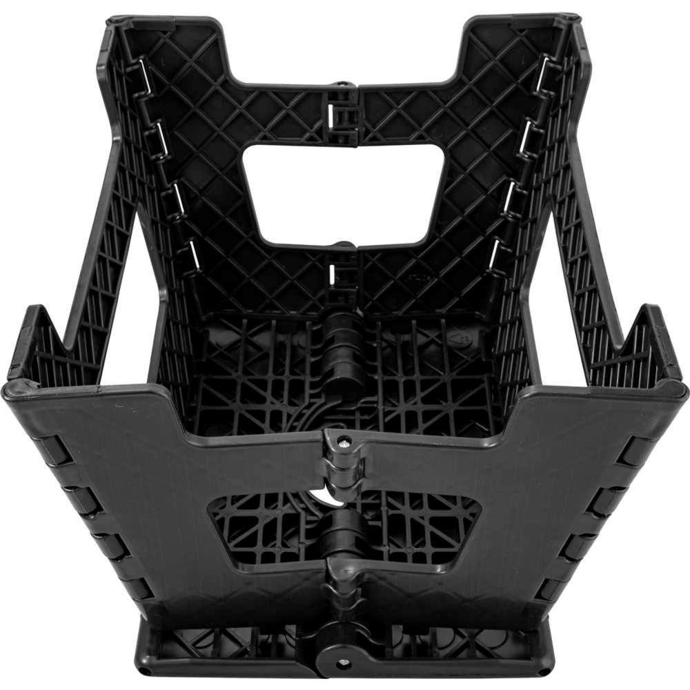 Banqueta Plástica Dobrável Preta Altura 220 Mm Vonder - 5