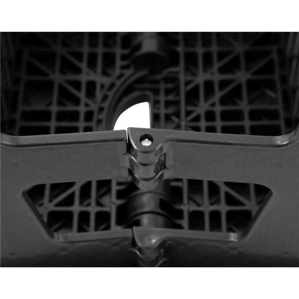 Banqueta Plástica Dobrável Preta Altura 220 Mm Vonder - 6