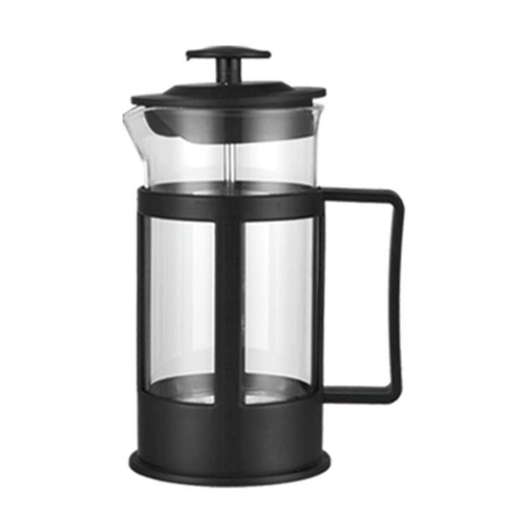 Cafeteira Prensa Francesa 800ml Chaleira Grande Em Vidro Cremeira Bule Cha Cafe Leite French Press - 1