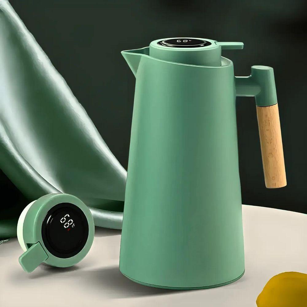 Garrafa Térmica Com Termômetro Digital 1l - 2