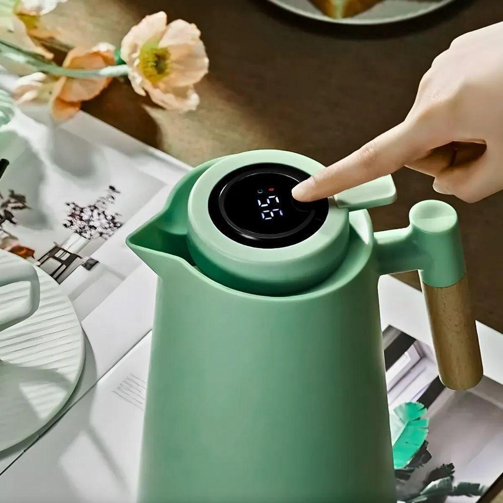 Garrafa Térmica Com Termômetro Digital 1l - 4