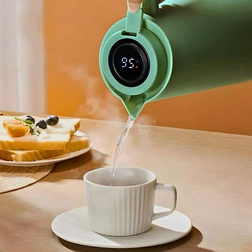 Garrafa Térmica Com Termômetro Digital 1l - 5