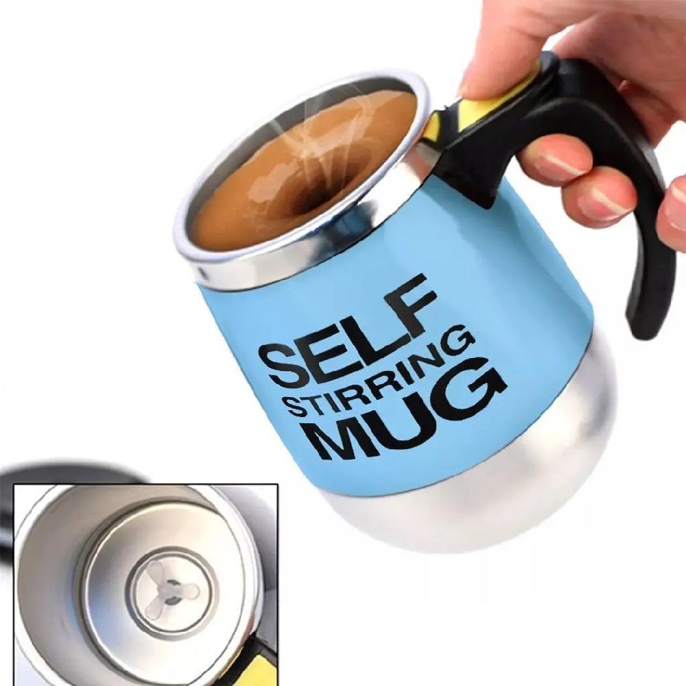 Caneca Mixer Elétrica Portátil Copo Automática 400ml Shake Whey Café Bebidas Achocolatado Mexedora - 2