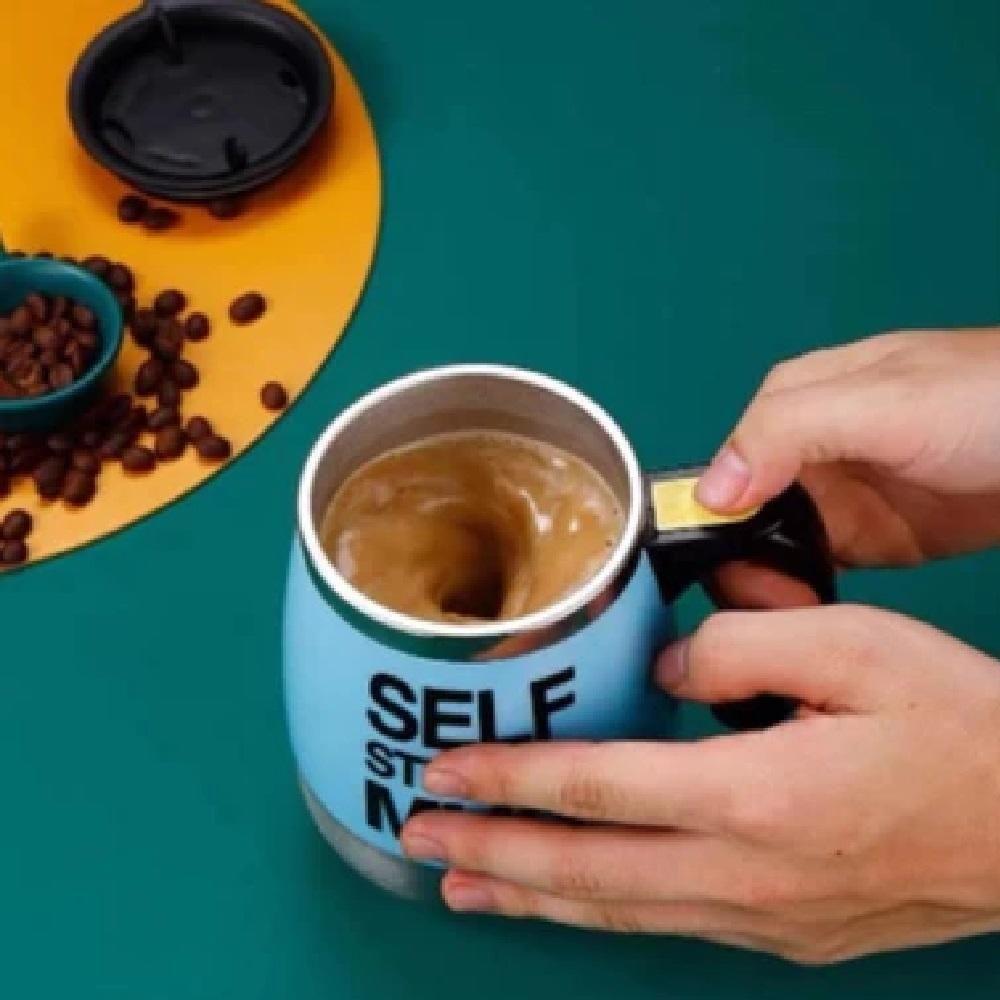 Caneca Mixer Elétrica Portátil Copo Automática 400ml Shake Whey Café Bebidas Achocolatado Mexedora - 7