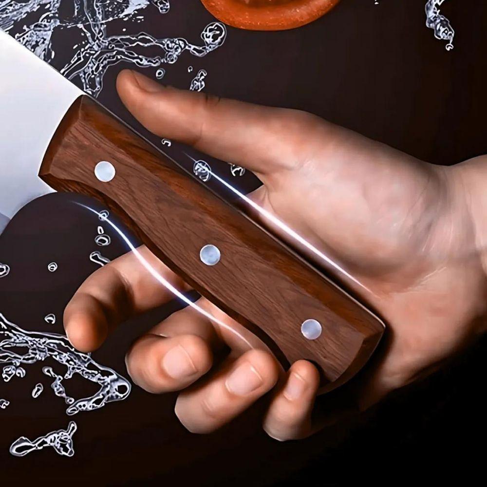 Faca Profissional Aço Inox 16cm Profissional Desossar - 3