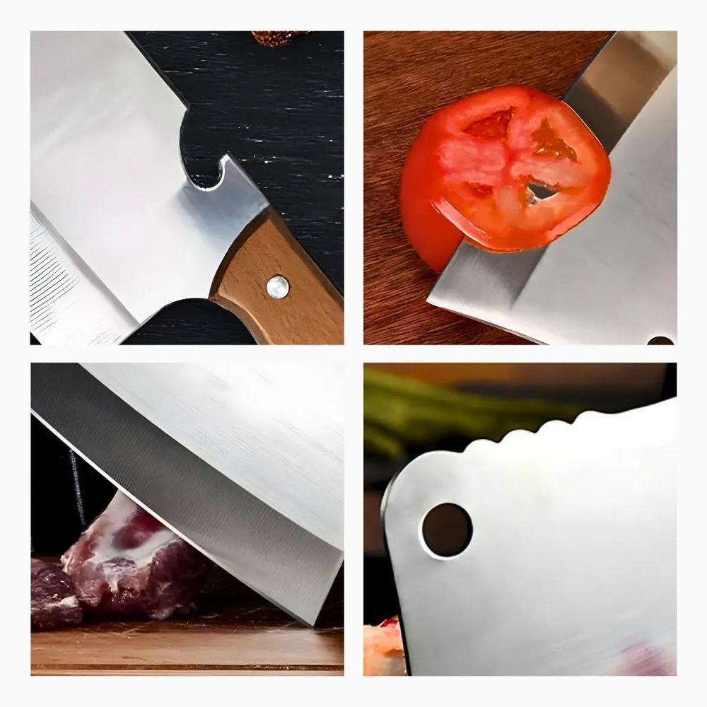 Faca Profissional Aço Inox 16cm Profissional Desossar - 5