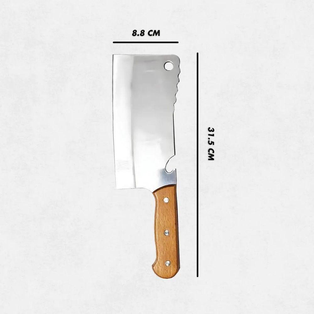 Faca Profissional Aço Inox 16cm Profissional Desossar - 6