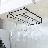 Suporte Duplo Copos Organizador Taças Vinho Armario Encaixe Porta Copo Gin Cozinha Armario Suspenso - 3