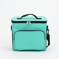 Bolsa Térmica Média Portátil Pratica Marmita Azul - 2