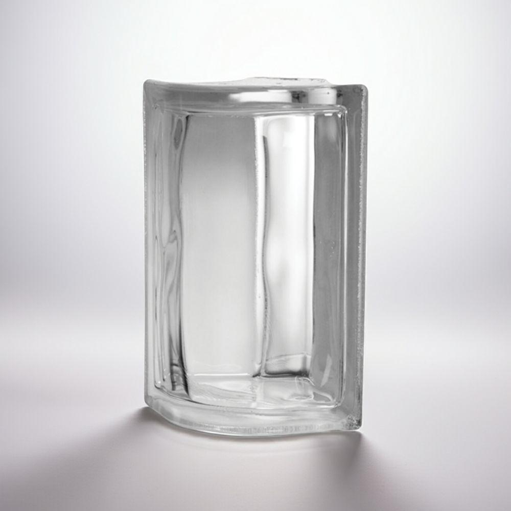 Tijolo De Vidro 19 X 19 X 8 Cm Translúcido Canto 08 Unidades Tradestar - 5