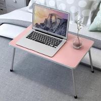 Mesa Notebook Rosa Suporte Dobravel Multiuso Bandeja Apoio Home Office Cama Sofa Estudos Articulada