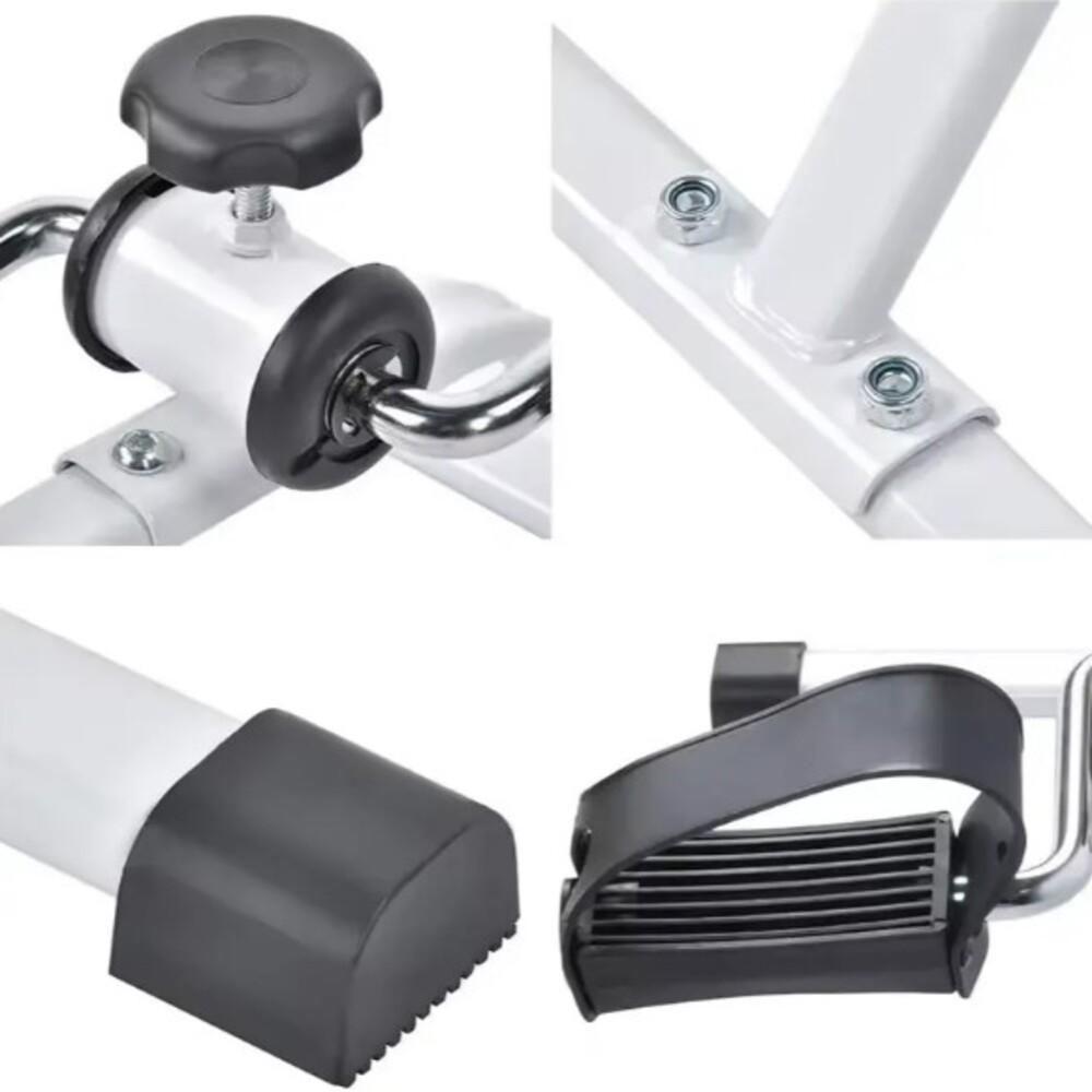 Mini Bike Fisioterapia Bicicleta Ergometrica Simulador Braços E Pernas Portatil - 4