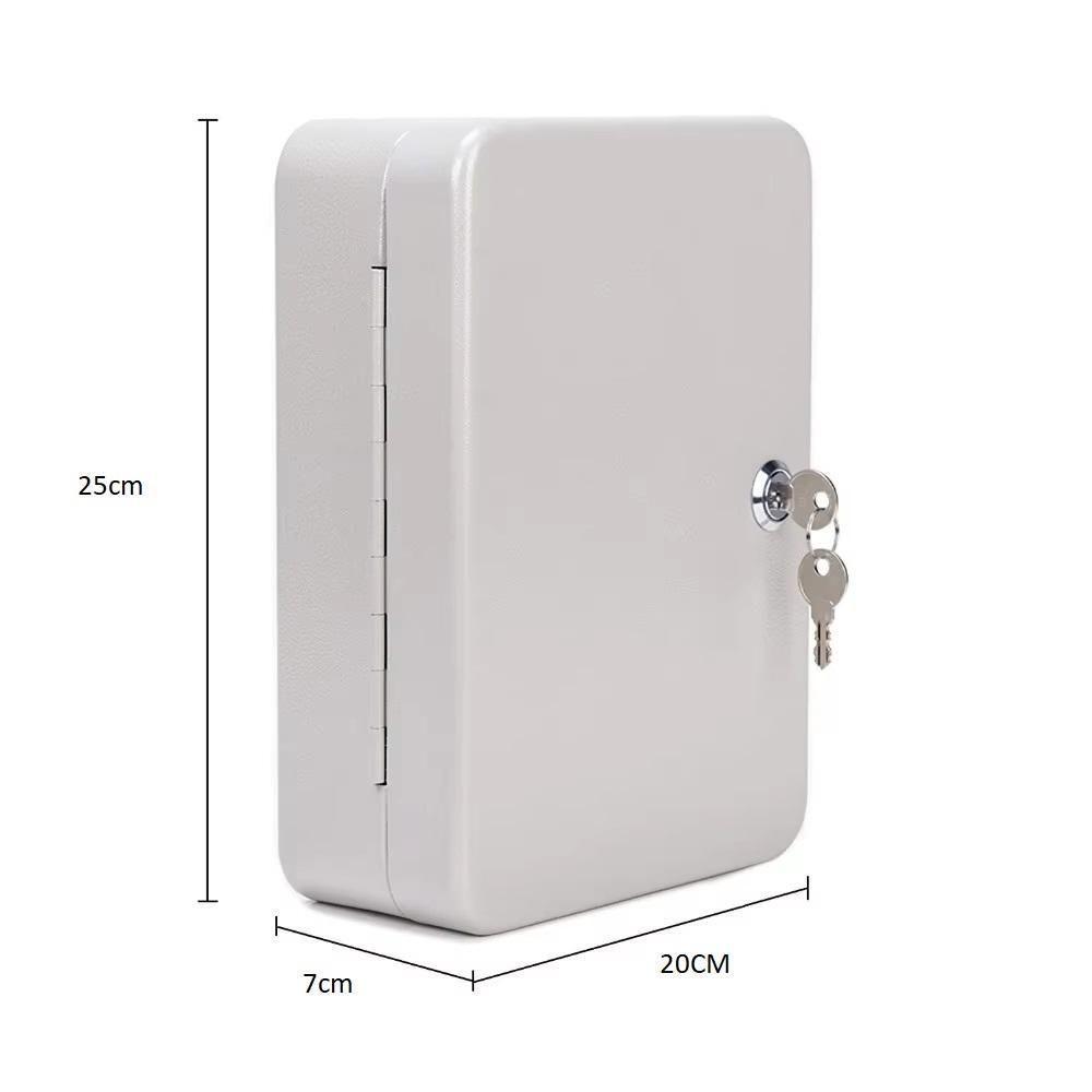 Porta Chaves Armario Claviculario 48 Chaves Ferro Cofre Organizador Profissional Empresarial Kit - 7