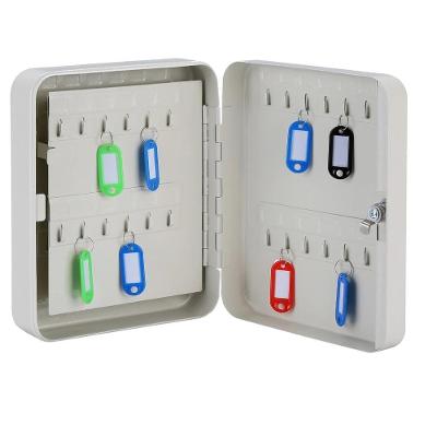 Porta Chaves Armario Claviculario 48 Chaves Ferro Cofre Organizador Profissional Empresarial Kit