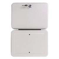 Porta Chaves Armario Claviculario 48 Chaves Ferro Cofre Organizador Profissional Empresarial Kit