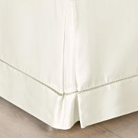 Saia Para Cama Box 200 Fios Bia Casal Padrão 01 Peça 80% Algodão 20% Poliéster - Palha - 3