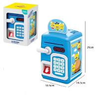 Cofre Digital Senha Eletronico Automatico Impressao Digital Cofrinho Completo Infantil Biometria - 6