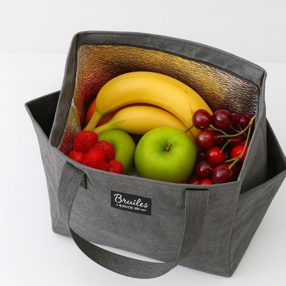 Bolsa Termica Marmita Fitness Grande Trabalho Academia Passeio Viagem Comida Frutas Alca Bolso - 6