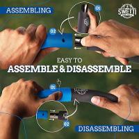 Bambole Profissional Treino Fitness Desmontavel Ajustavel Exercicio Adulto Emagrecimento Academia Em - 5