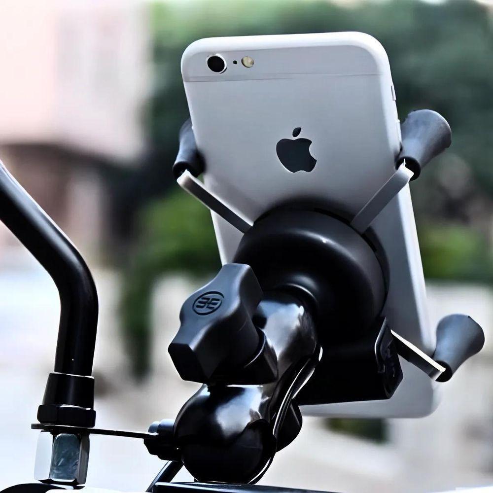 Suporte Celular Moto E Bicicleta Pratico Portátil - 2