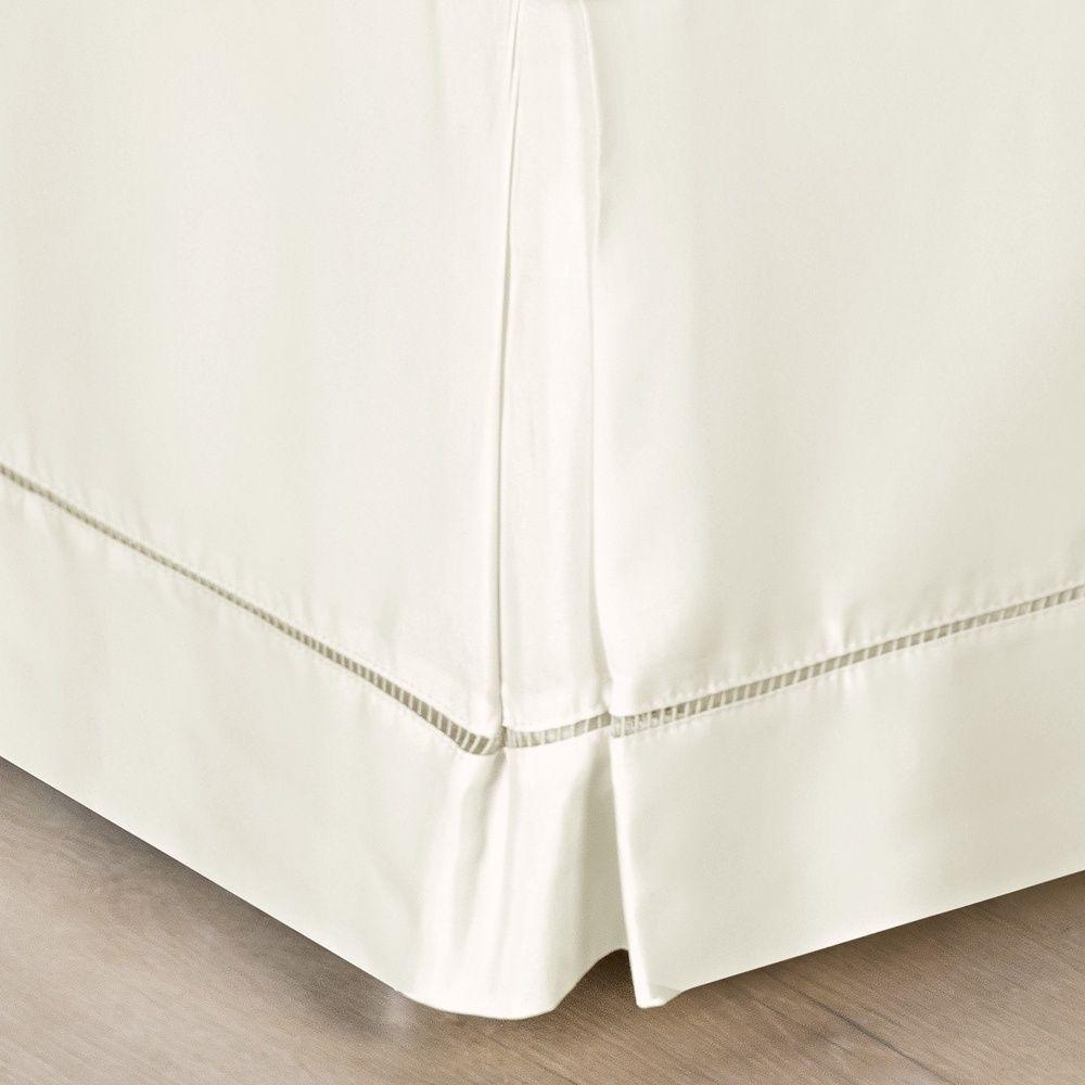 Saia Para Cama Box 200 Fios Bia Solteiro 01 Peça 80% Algodão 20% Poliéster - Palha - 3