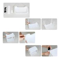 Carrinho Auxiliar Organizador Multiuso Cozinha Fruteira Manicure Brinquedos 3 Cesto Prateleira - 6