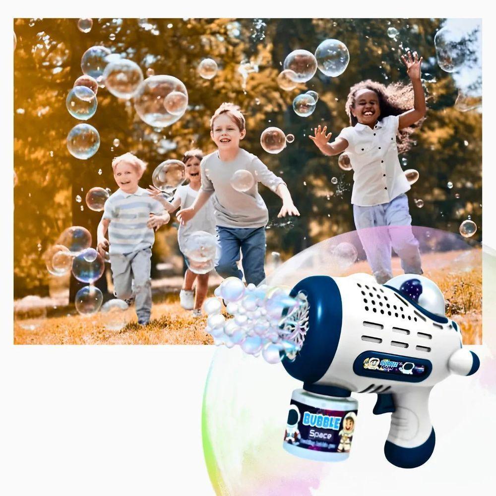 Lança Bola Sabão Automática Pistola Bolhas - 5