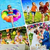 Lança Bola Sabão Automática Pistola Bolhas - 3