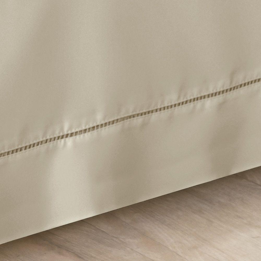 Saia Para Cama Box 200 Fios Bia King 01 Peça 80% Algodão 20% Poliéster - Caqui - 2