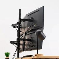 Suporte 4 Monitores Articulado Profissional Ajustavel Ergonomico Home Office 15 A 32 Polegadas 40kg - 3