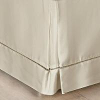 Saia Para Cama Box 200 Fios Bia Queen 01 Peça 80% Algodão 20% Poliéster - Caqui - 2