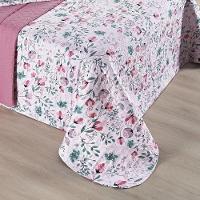 Cobre Leito + Jogo De Cama Avere 200 Fios Queen 06 Peças 100% Poliéster - Bothanica - 3