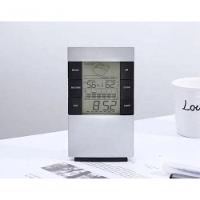 Relogio Estacao Metereologica Led Mesa Termometro Higrometro Umidade Ar Medidor Previsao Tempo - 6