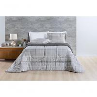 Kit Edredom Avere 200 Fios Super King 03 Peças 100% Poliéster - Dallas - 4