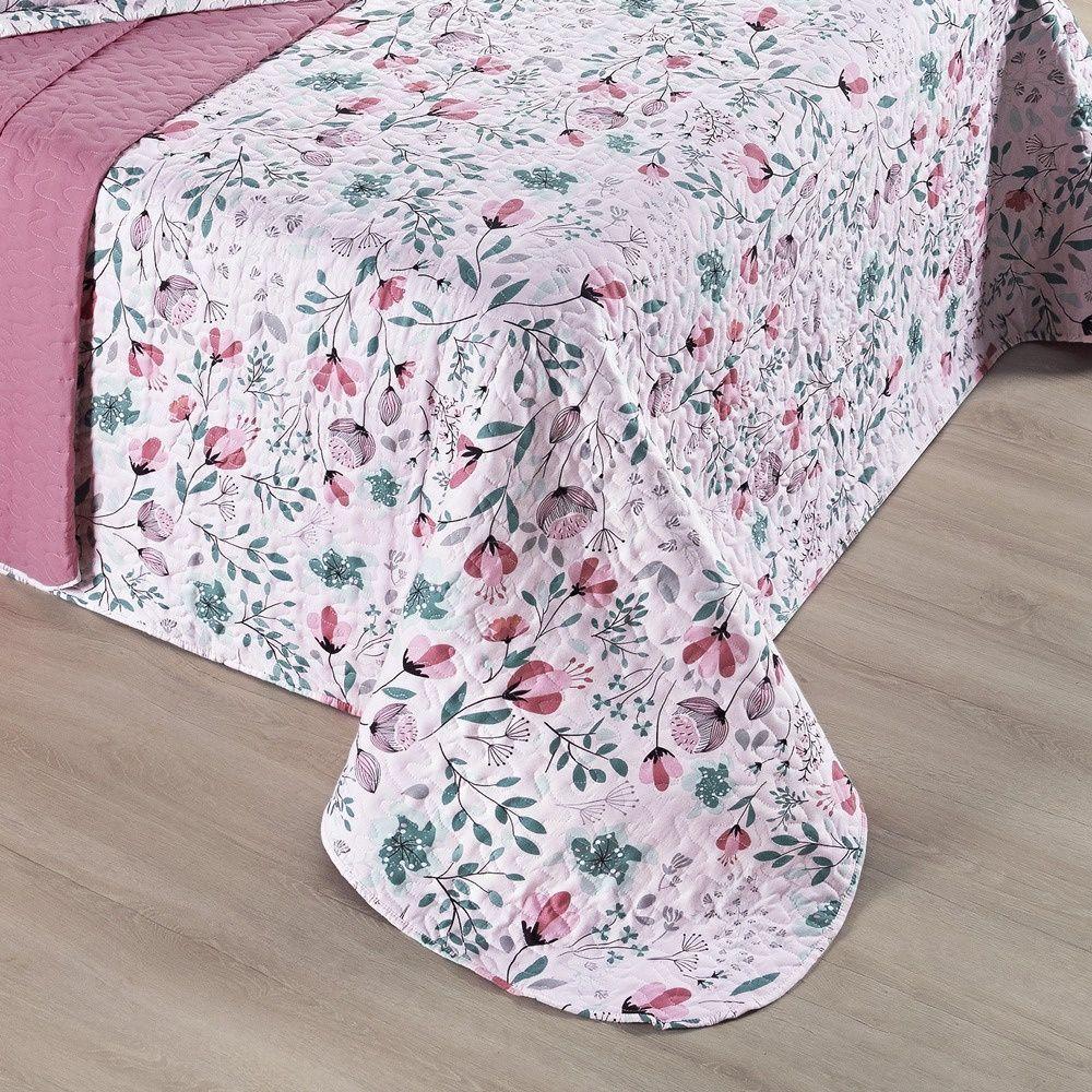 Cobre Leito + Jogo De Cama Avere 200 Fios Solteiro 05 Peças 100% Poliéster - Bothanica - 3