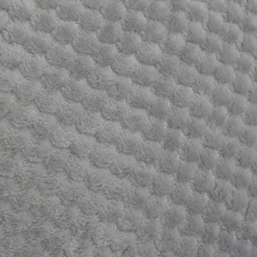 Capa Para Almofada Sonhare 1 Peça 45cm X 45cm Tecido Soft Com Zíper 100% Poliéster - Cinza - 5