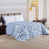 Edredom + Jogo De Cama Afeto 400 Fios Queen 05 Peças 100% Poliéster - Lolli - 3