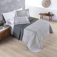 Cobre Leito + Jogo De Cama Avere 200 Fios Casal Padrão 07 Peças 100% Poliéster - Dallas - 2