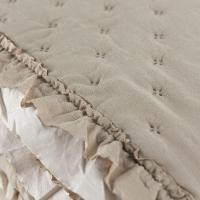 Colcha Alice 200 Fios King 03 Peças 100% Poliéster - Caqui - 6