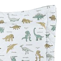 Kit Cobre Leito + Jogo De Cama Tutti Kids 200 Fios Solteiro 04 Peças 100% Poliéster - Dino World - 3