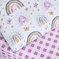 Jogo De Cama Tutti Kids 200 Fios Solteiro 02 Peças 100% Poliéster - Rainbow - 3