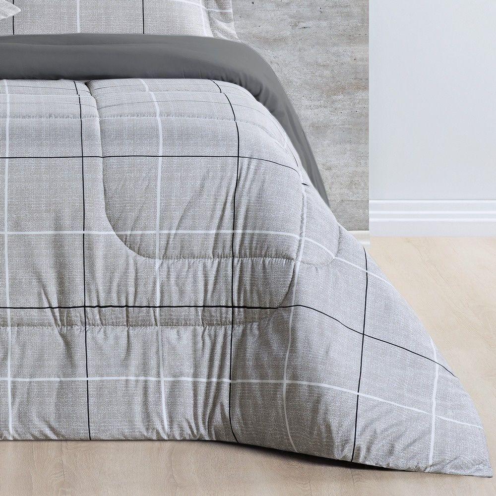 Kit Edredom + Jogo De Cama Avere 200 Fios King 07 Peças 100% Poliéster - Dallas - 4