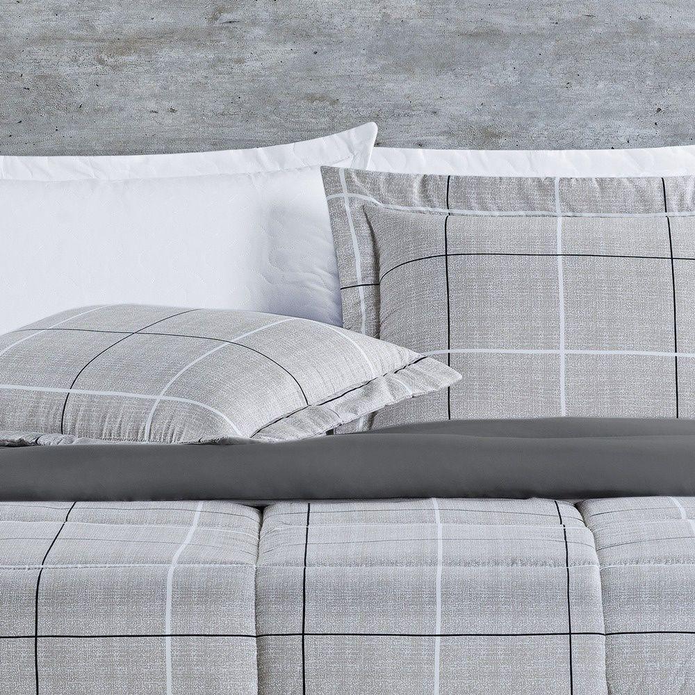 Kit Edredom Avere 200 Fios King 03 Peças 100% Poliéster - Dallas - 2