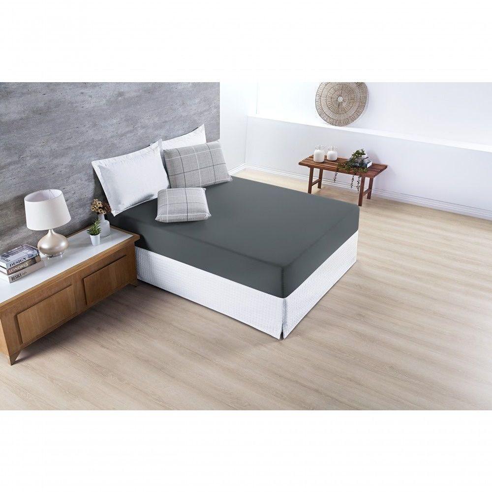 Cobre Leito + Jogo De Cama Avere 200 Fios Queen 06 Peças 100% Poliéster - Dallas - 9