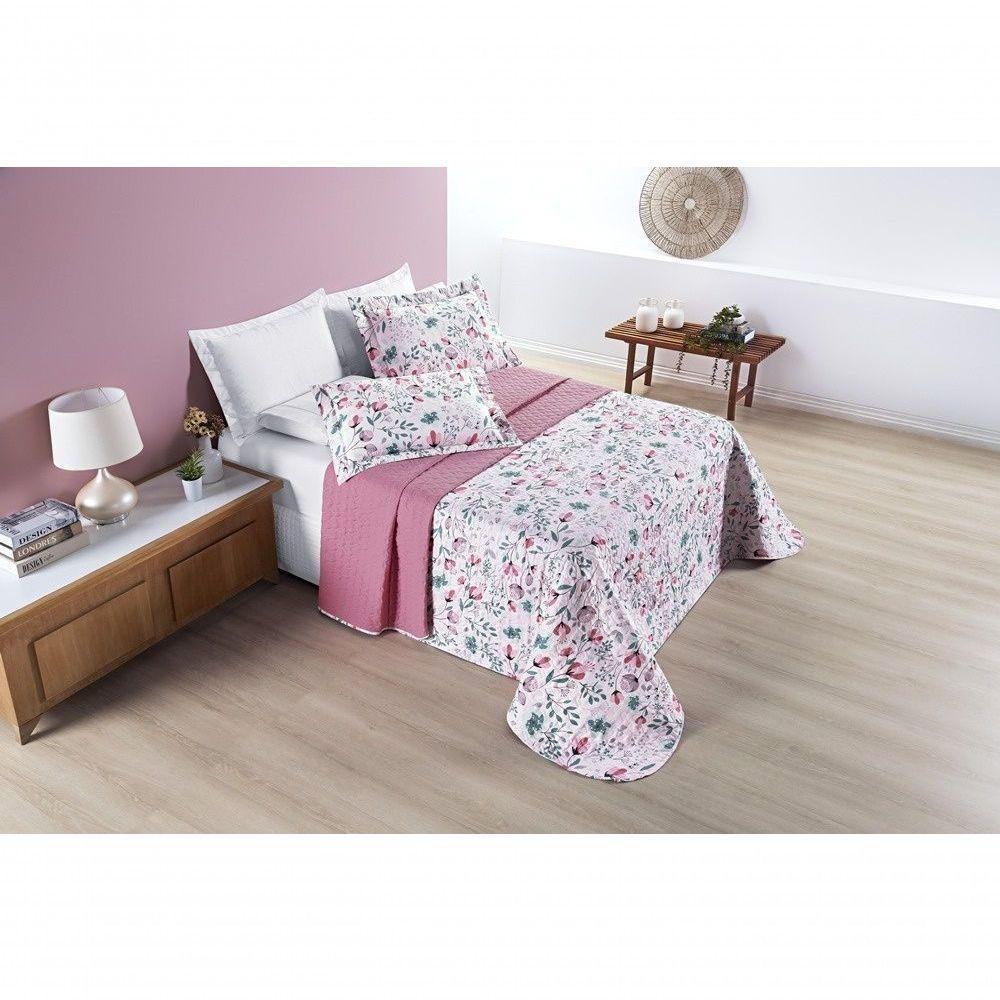 Cobre Leito + Jogo De Cama Avere 200 Fios Queen 06 Peças 100% Poliéster - Bothanica - 5