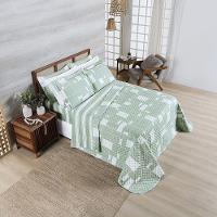 Cobre Leito Afeto 400 Fios King 03 Peças 100% Poliéster - Adria - 1