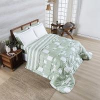 Edredom Afeto 400 Fios Queen 01 Peça 100% Poliéster - Adria - 1